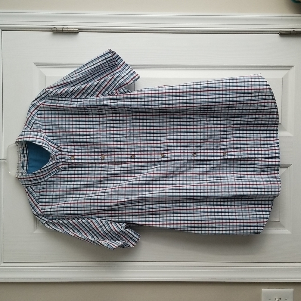 Kingsize Men's Pinstripe Button Down Shirt